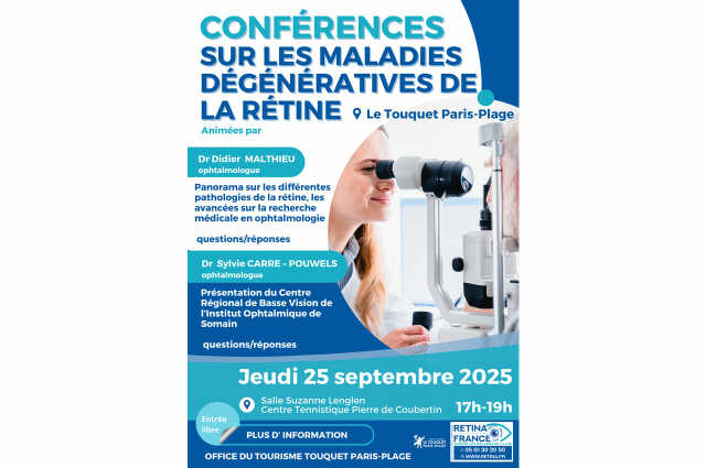 Conférences sur les maladies dégénératives de la rétine