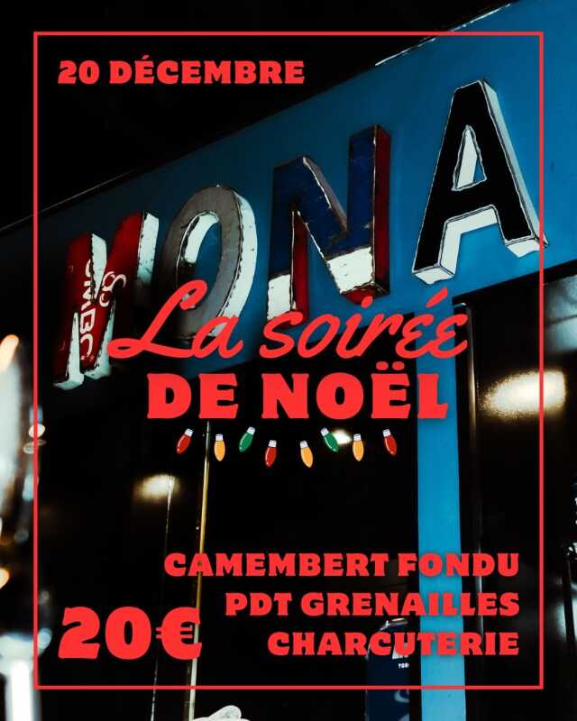 Mona Lisa : Soirée Noël