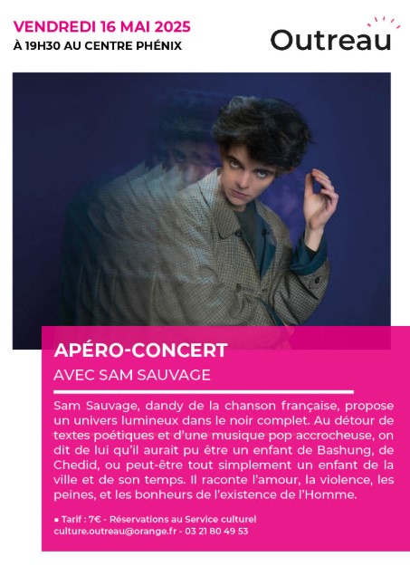 Apéro-Concert avec Sam Sauvage