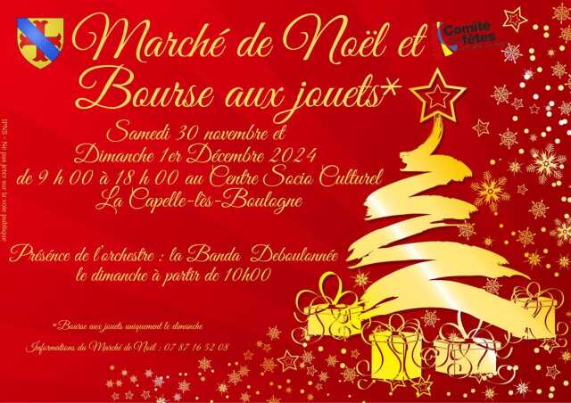 La Capelle-lès-Boulogne : Marché de Noël & Bourse aux jouets