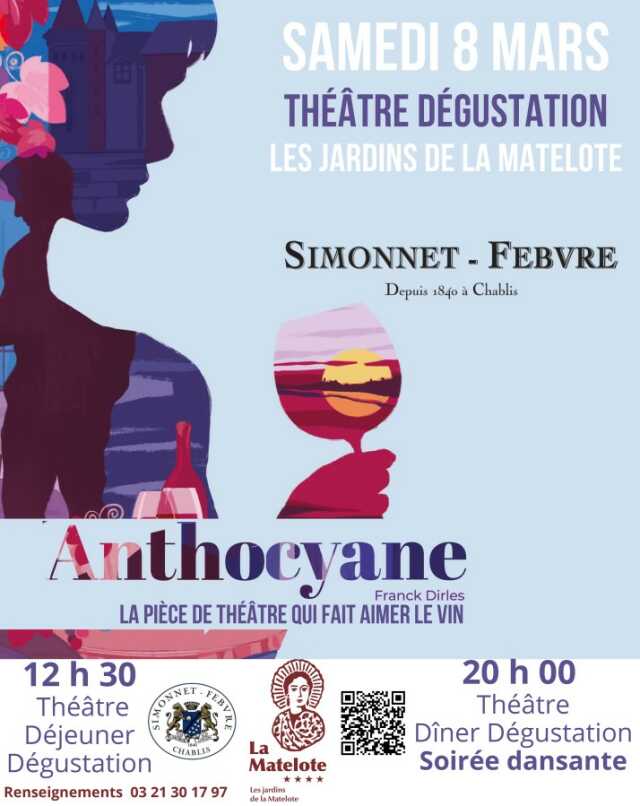 ANTHOCYANE - La pièce de théâtre qui fait aimer le vin