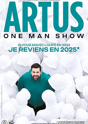 Artus - One Man Show (complet) à la salle de l'Embarcadère