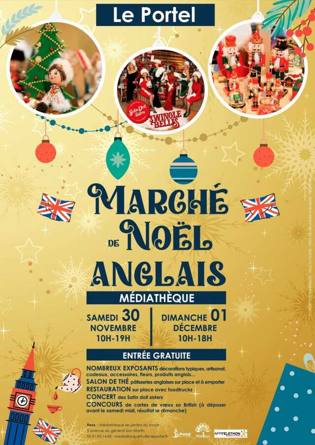 Marché de Noël anglais 2024 - Le Portel