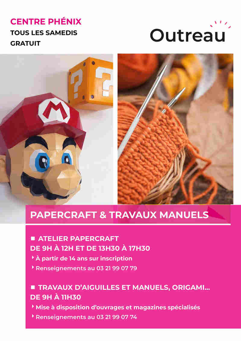 Ateliers travaux manuels