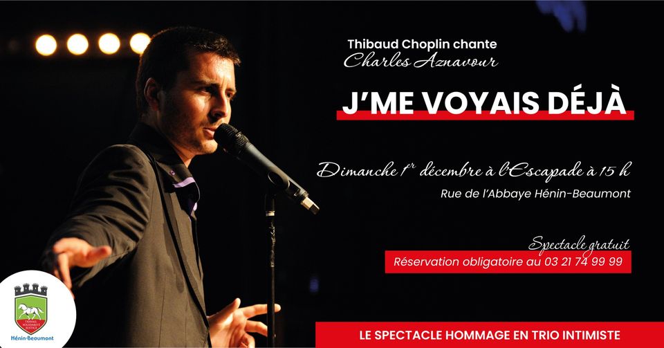 Spectacle musical en hommage à Charles Aznavour