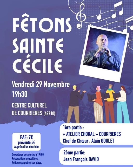 Fêtons Sainte Cécile à Courrières