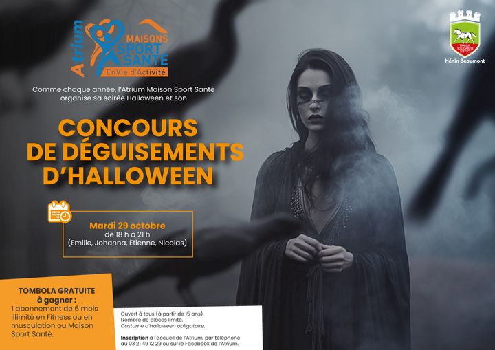 Soirée et concours de déguisements d'Halloween