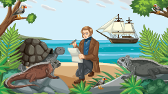 Sur les traces de Charles Darwin