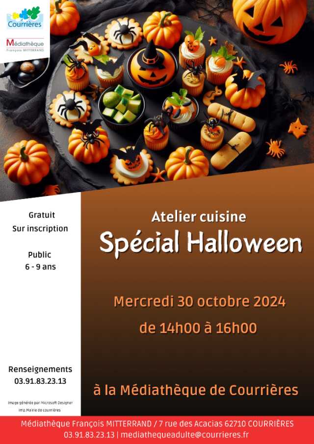 Atelier cuisine - Spécial Halloween