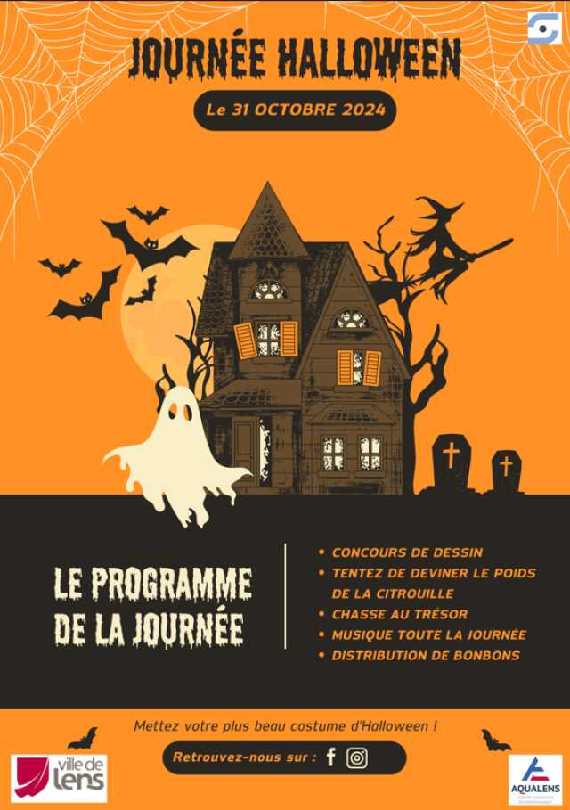 Journée Halloween à Aqualens